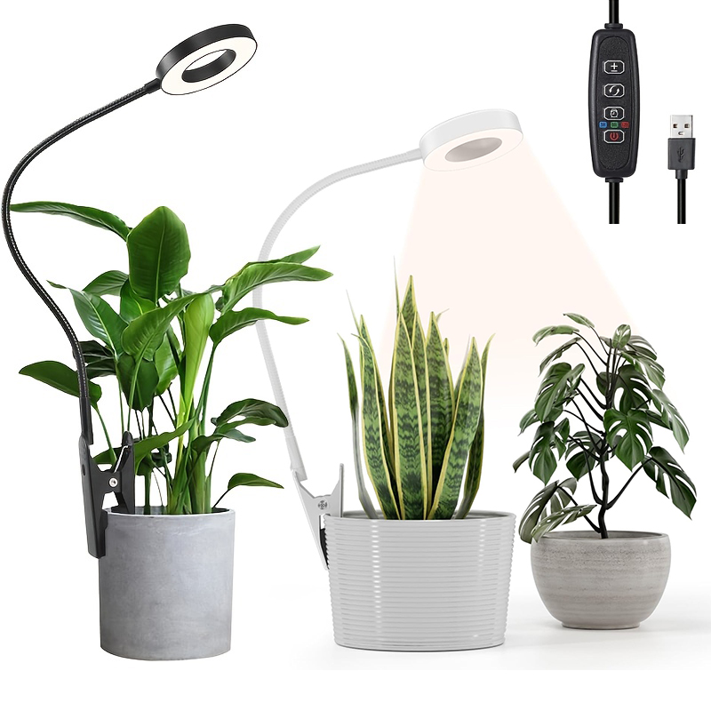 Desk Lamp Led - 2-in-1 LED Grow Light & Reading