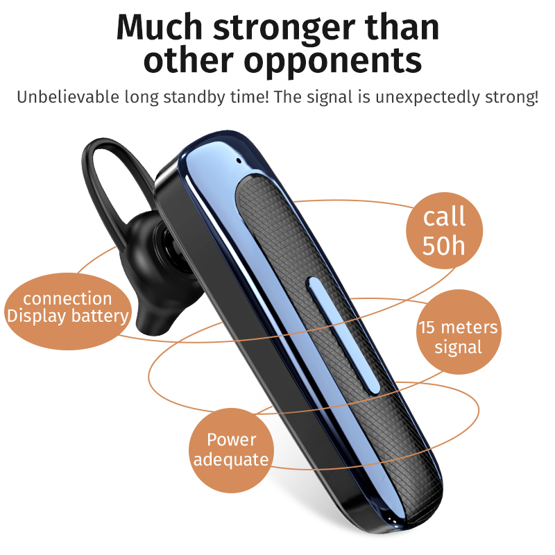 Noise Canceling Headphones - Wireless Bluetooth Headphones With Microphone Earphones