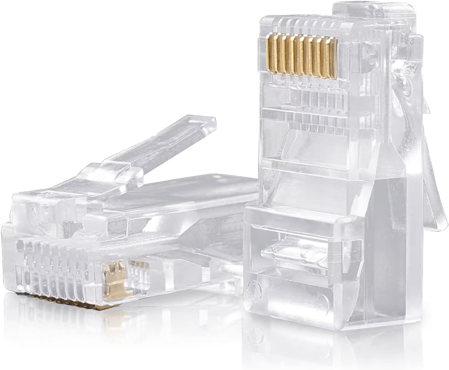 Home Office Contact - Cat5e Unshielded RJ45 Crystal Head Gold-Plated