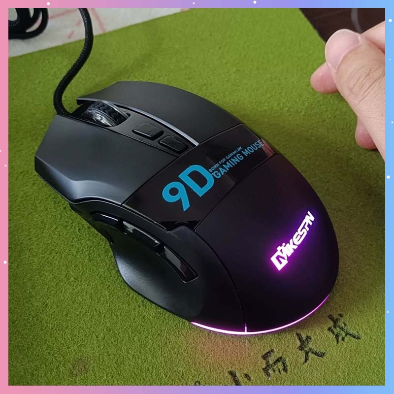 Home Office Inspiration - X10 Wired Gaming Macro Mouse 9-Keys