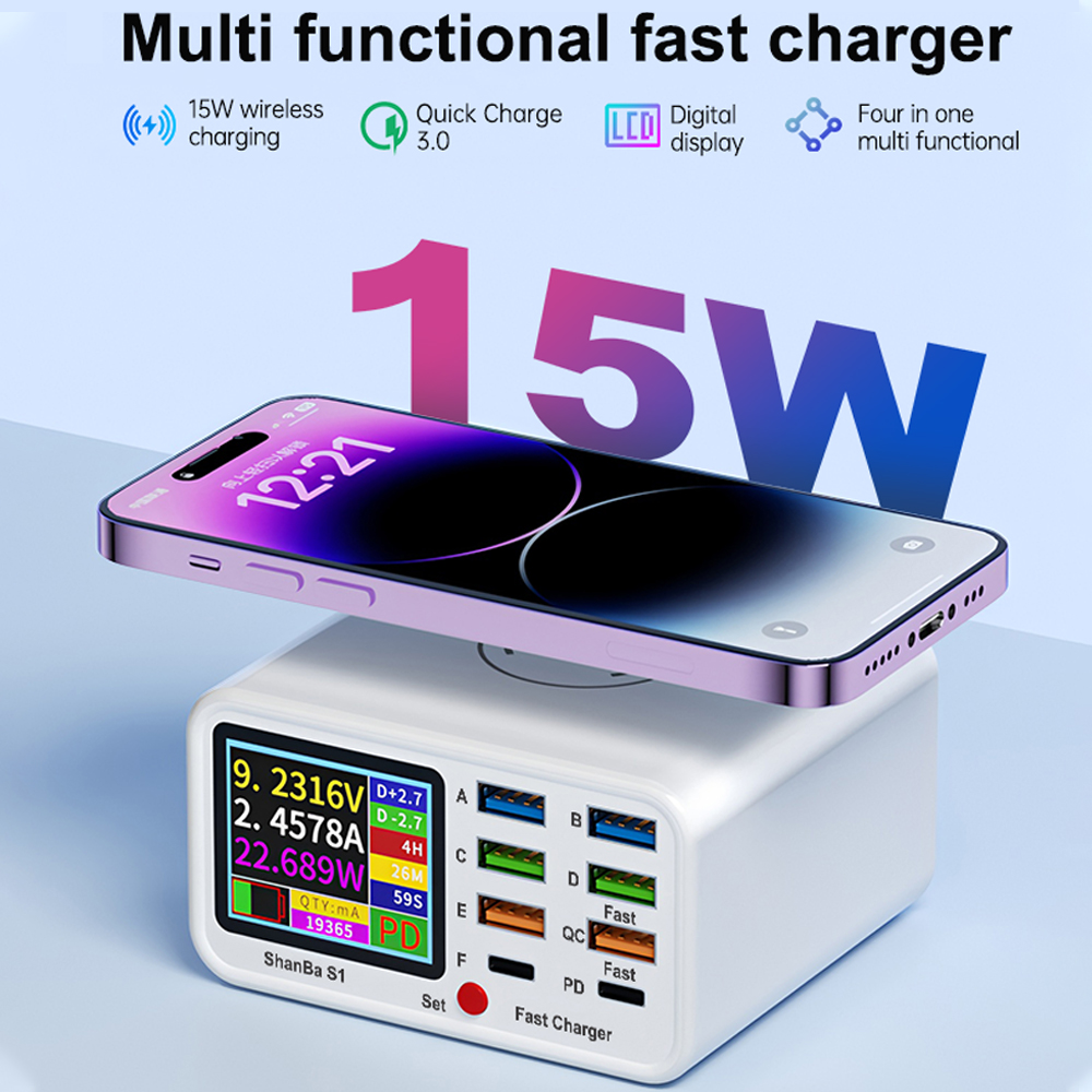 Home Office Vivo - HOWENS Multi-Functional Charger Digital Display PD