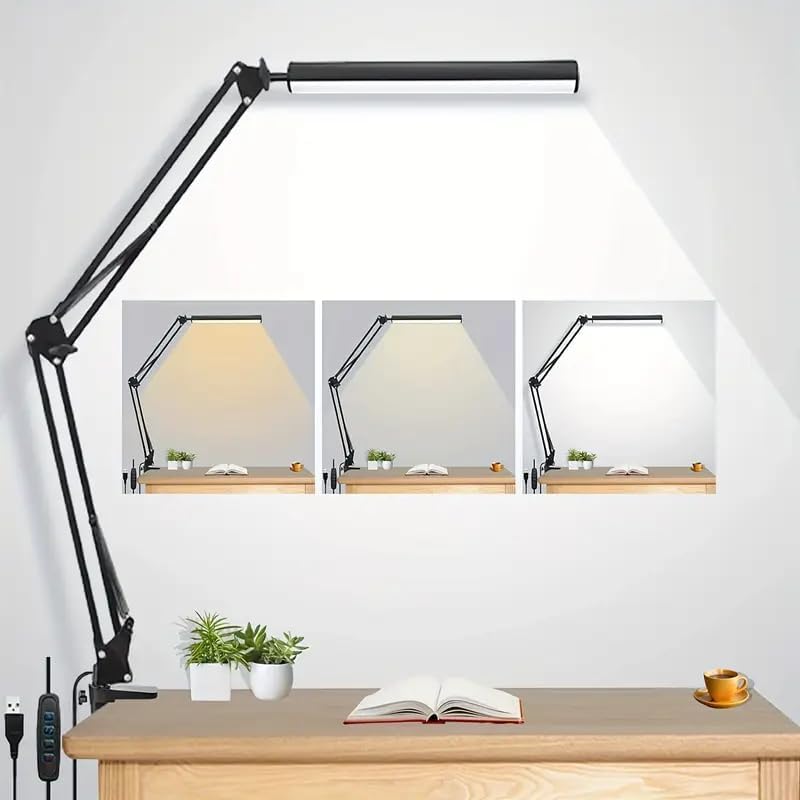 Desk Lamp Led - LED Desk Lamp For Home,Reading,Study,Adjustable Eye-Caring