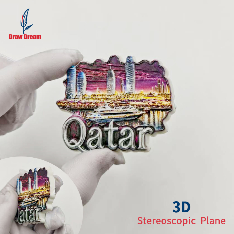1Pc Qatar 3D Stereo Refrigerat - огляд і ціна Home Office Qatar Travel