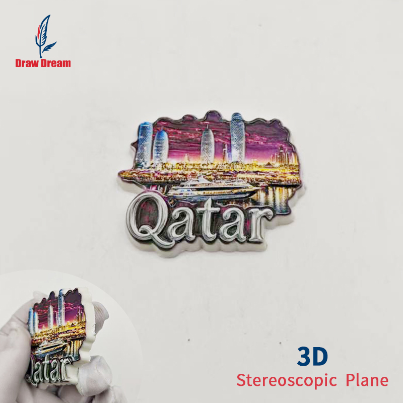 1Pc Qatar 3D Stereo Refrigerat - огляд і ціна Home Office Qatar Travel