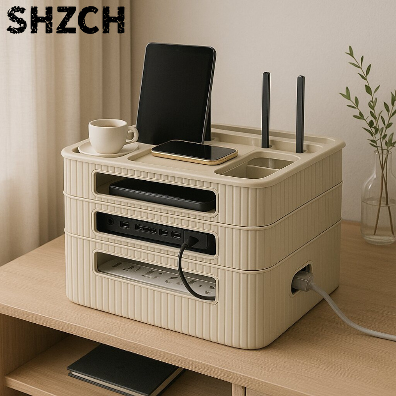 WiFi Router Storage Box TV Set - огляд і ціна Home Office In Living Room