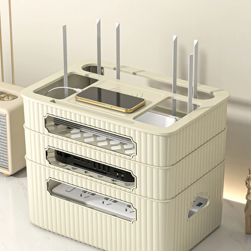 WiFi Router Storage Box TV Set - огляд і ціна Home Office In Living Room