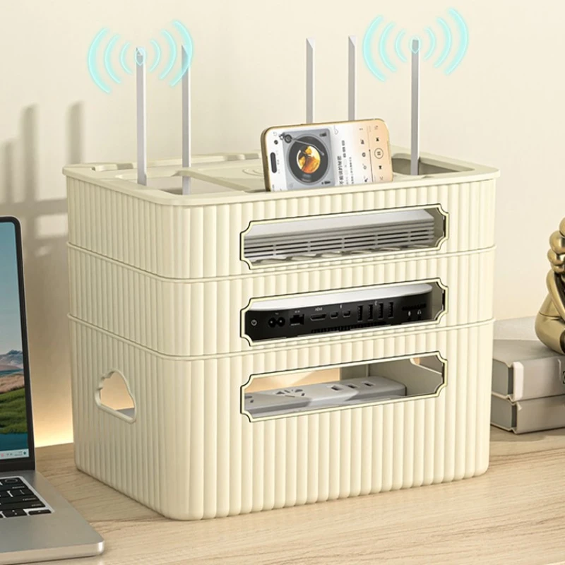 WiFi Router Storage Box TV Set - огляд і ціна Home Office In Living Room