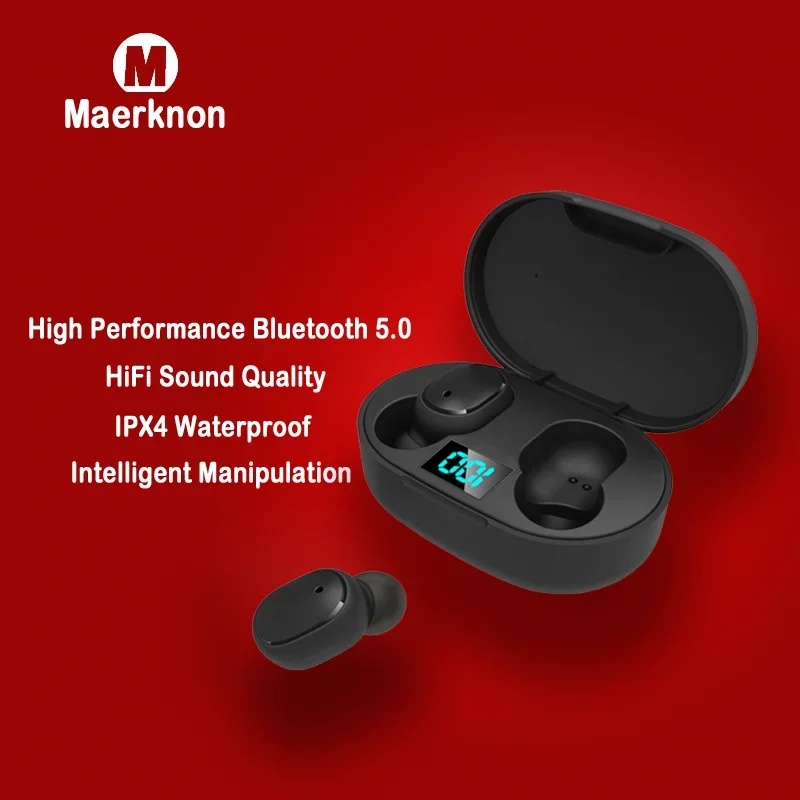 Digital Display Bluetooth Earp - огляд і ціна Noise Canceling Headphones