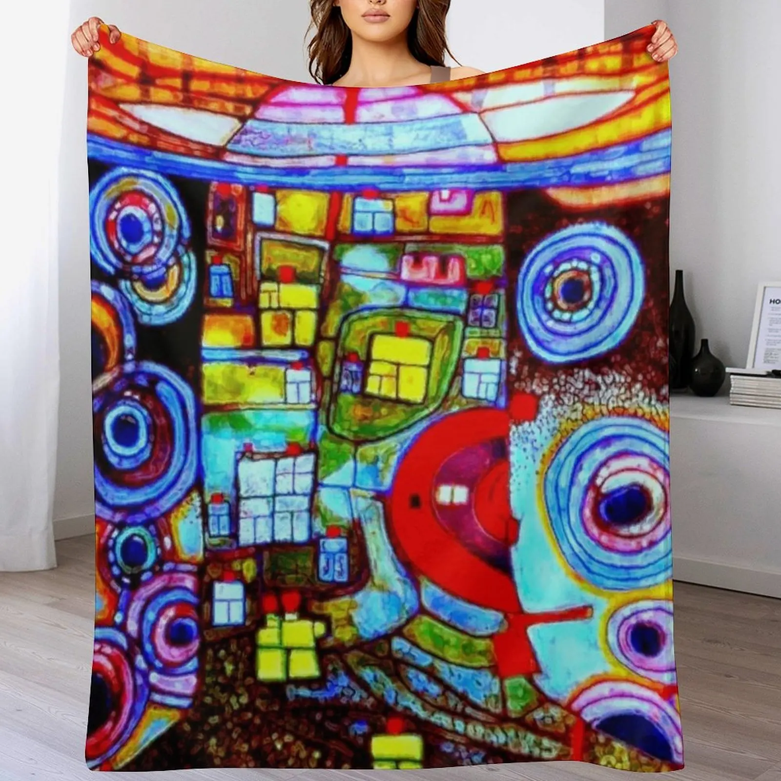 Qatar 813 neon Throw Blanket W - огляд і ціна Home Office Qatar Travel