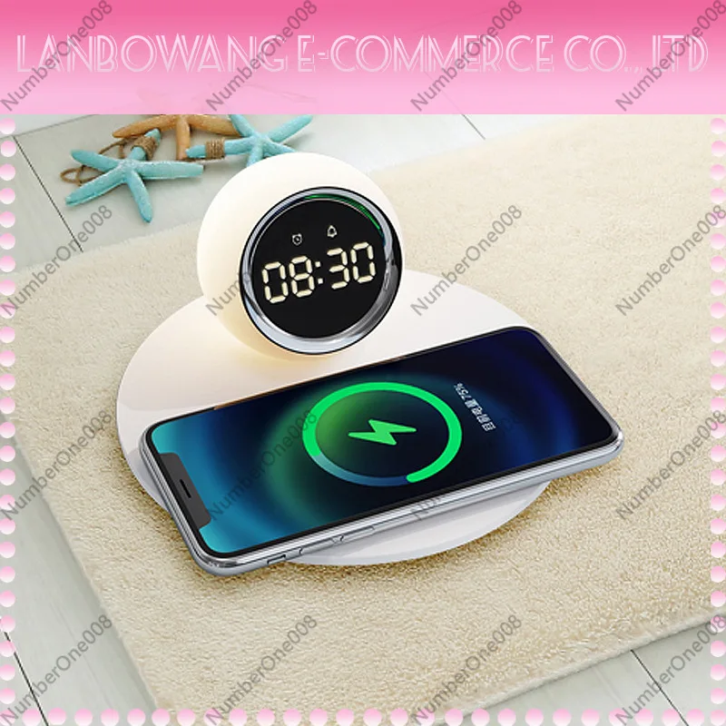 Wireless Charger Night Light,  - огляд і ціна Desk Charging Station