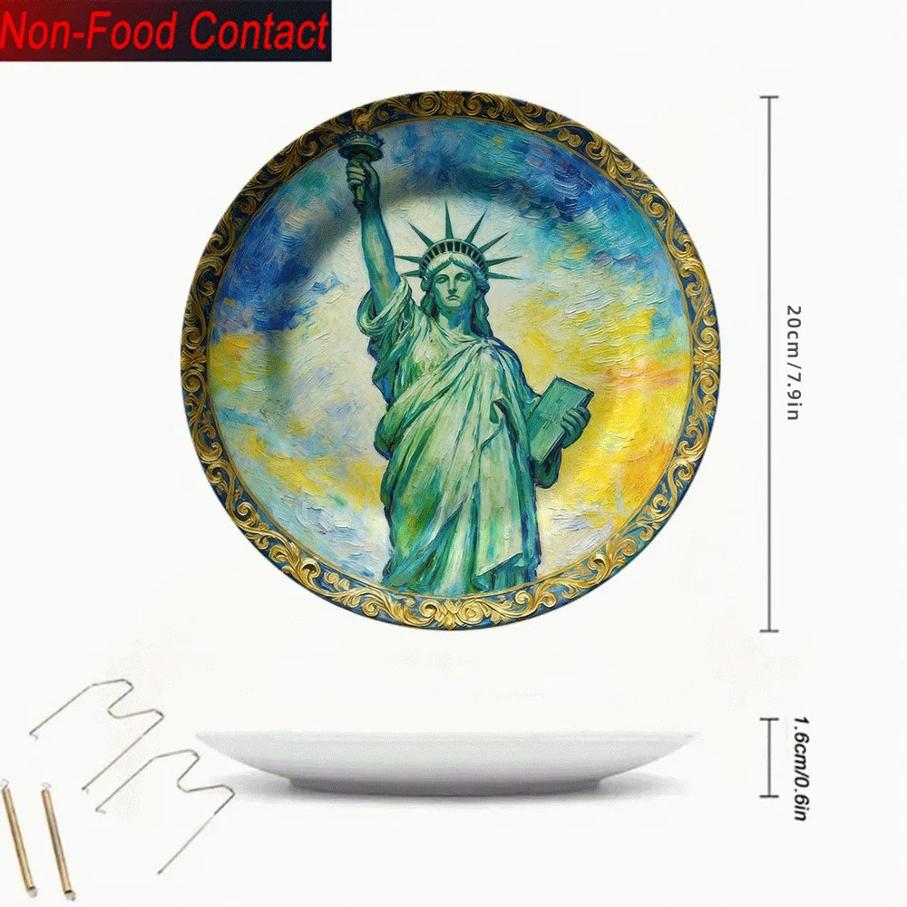 1pc Statue of Liberty Ceramic  - огляд і ціна Home Office Contact
