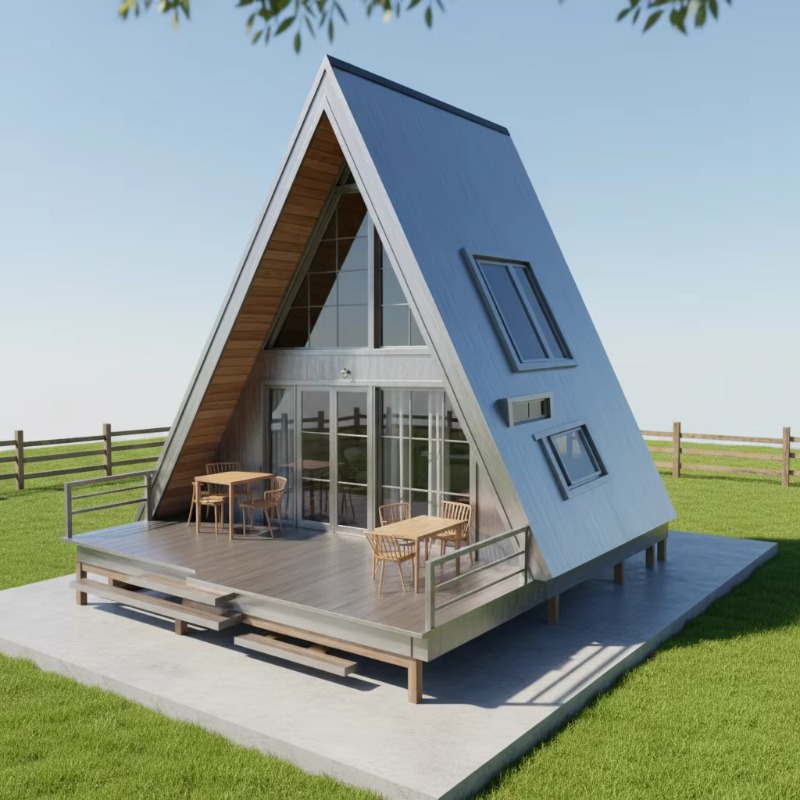 Customized Triangular Prefab H - огляд і ціна Home Office Guest Room