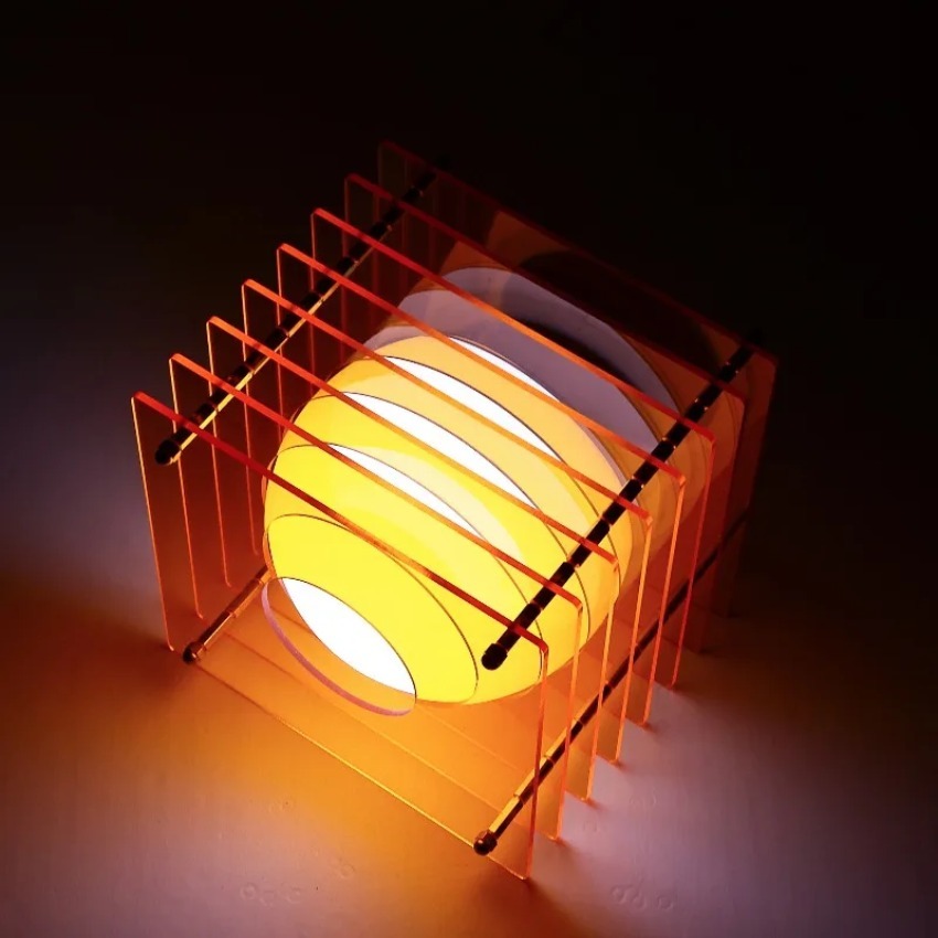 DIY Acrylic Thousand Layer Lam - огляд і ціна Desk Lamp Led