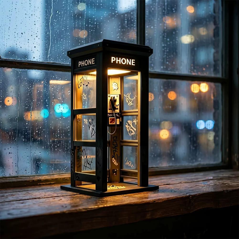 Retro Graffiti Phone Booth Tab - огляд і ціна Desk Lamp Led