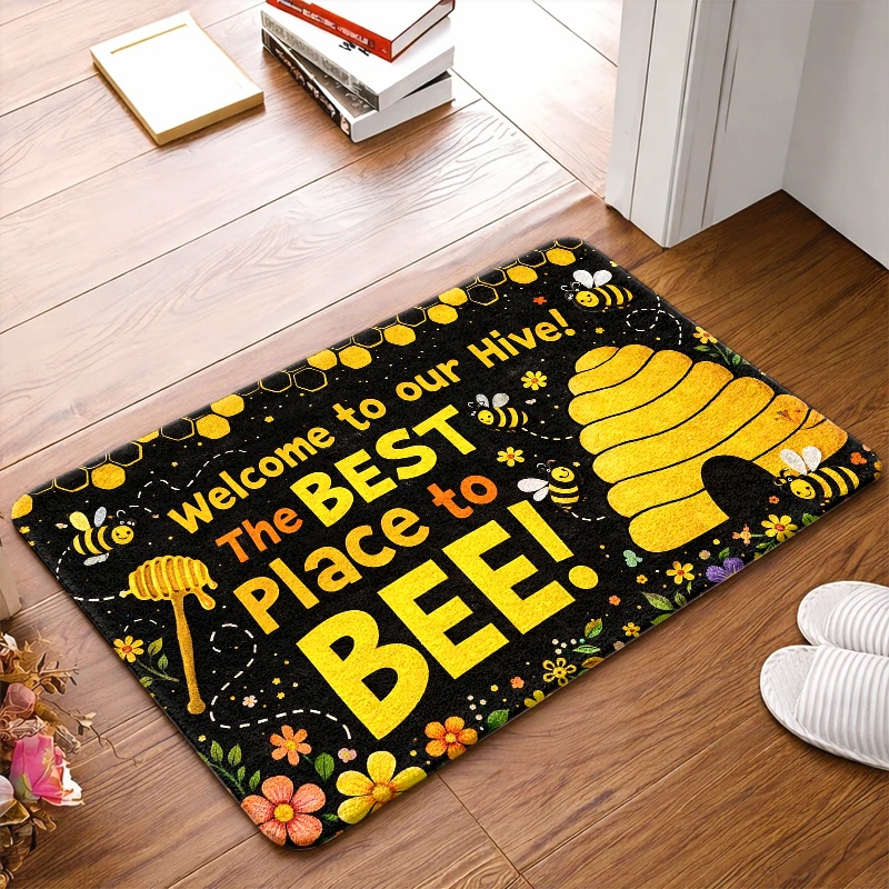 1pc, 2pcs, 3pcs Honey Bee Hive - огляд і ціна Home Office Rug