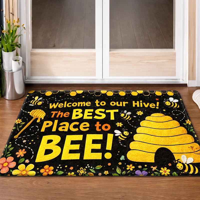 1pc, 2pcs, 3pcs Honey Bee Hive - огляд і ціна Home Office Rug