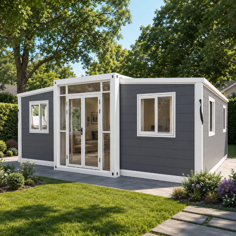 Container Home Expandable Fold - огляд і ціна Home Office Guest Room