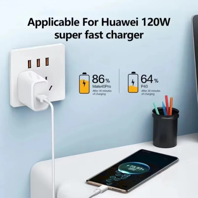 120W Super Fast Charging Cable - огляд і ціна Home Office Vivo