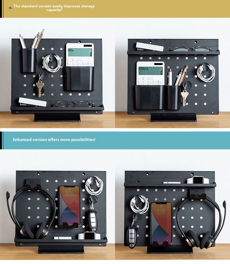 Wall Organizer No-Drill Adjust - огляд і ціна Home Office In Living Room