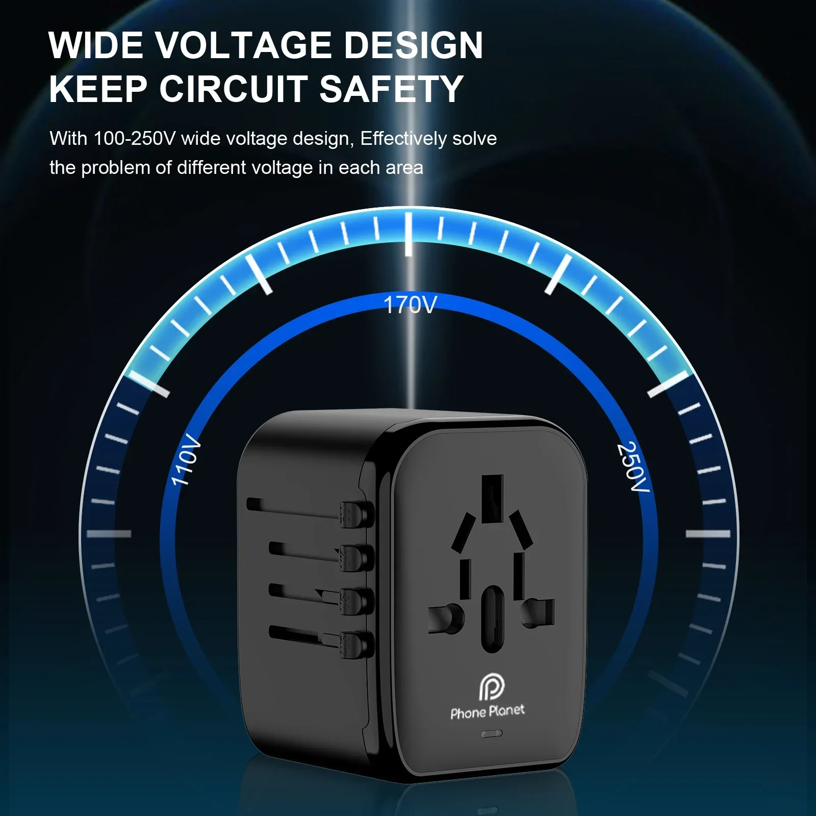 45W Smart Overload Protection  - огляд і ціна Home Office Vivo