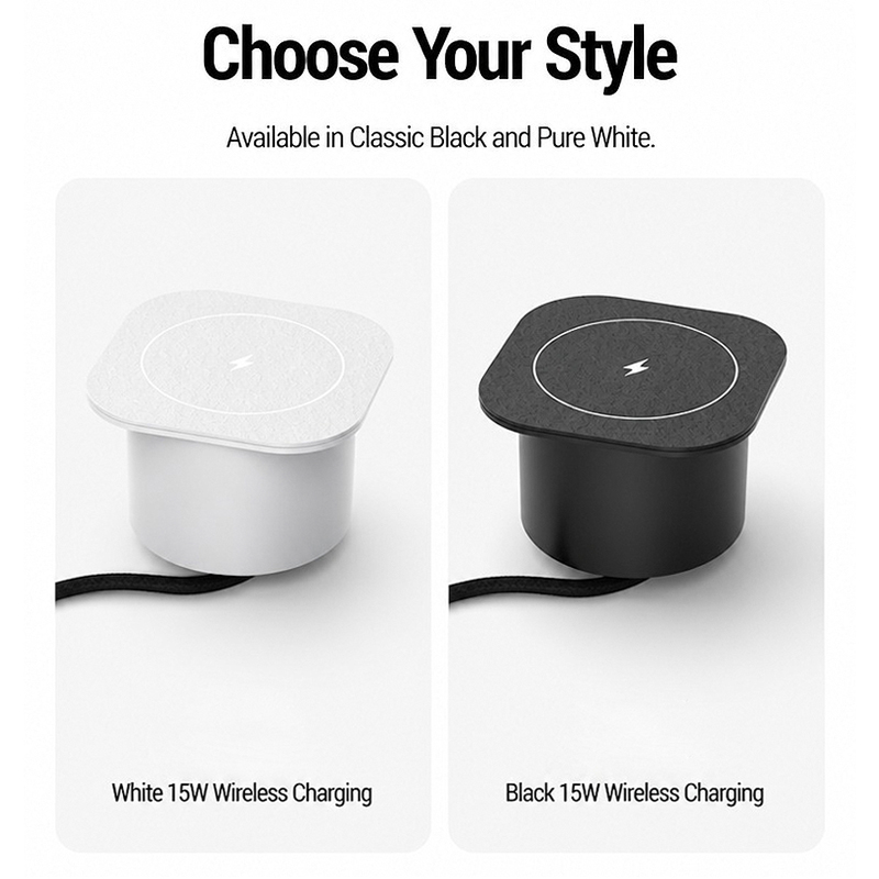 Embedded Desk Wireless Charger - огляд і ціна Desk Charging Station