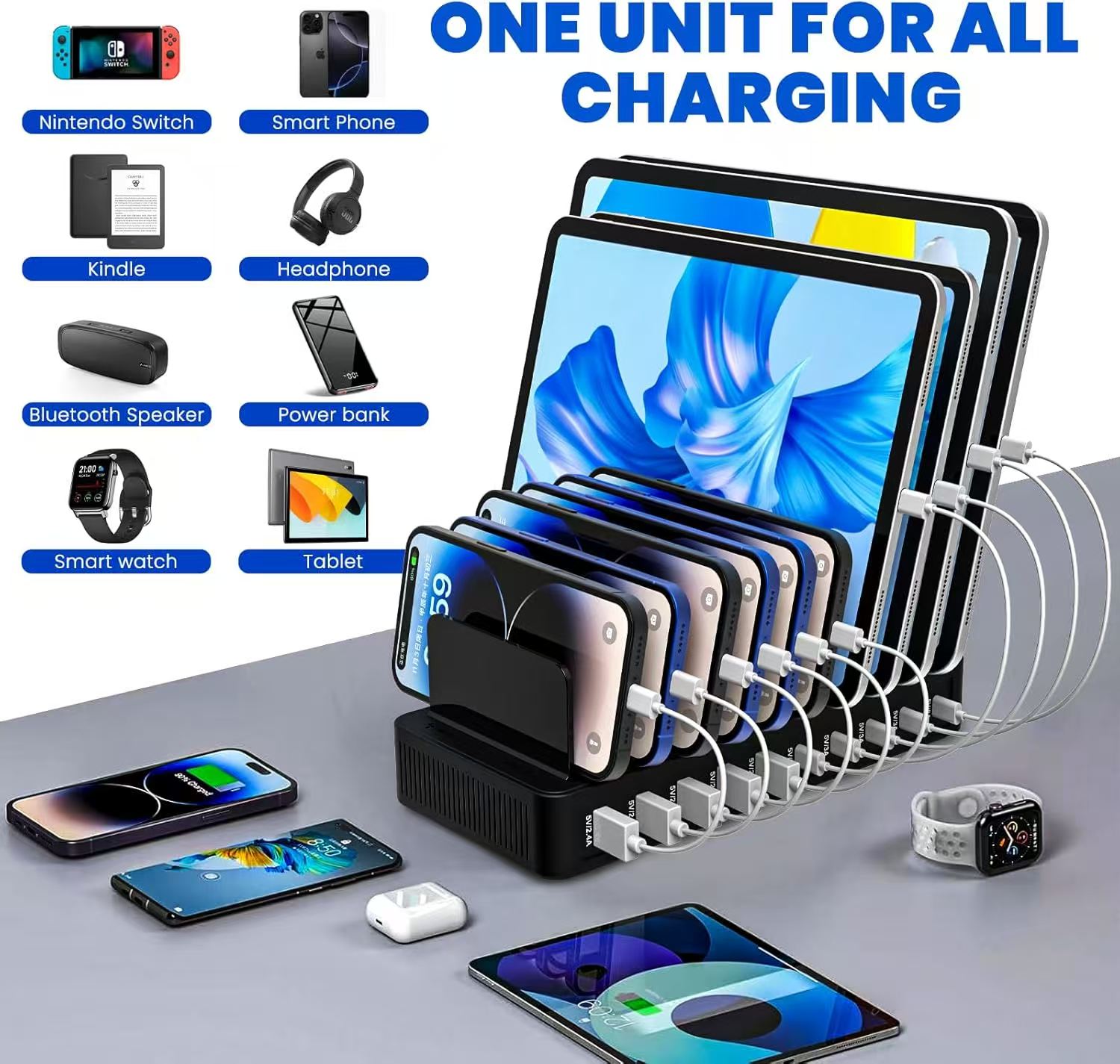 100W Multi-Functional Charger  - огляд і ціна Home Office Vivo