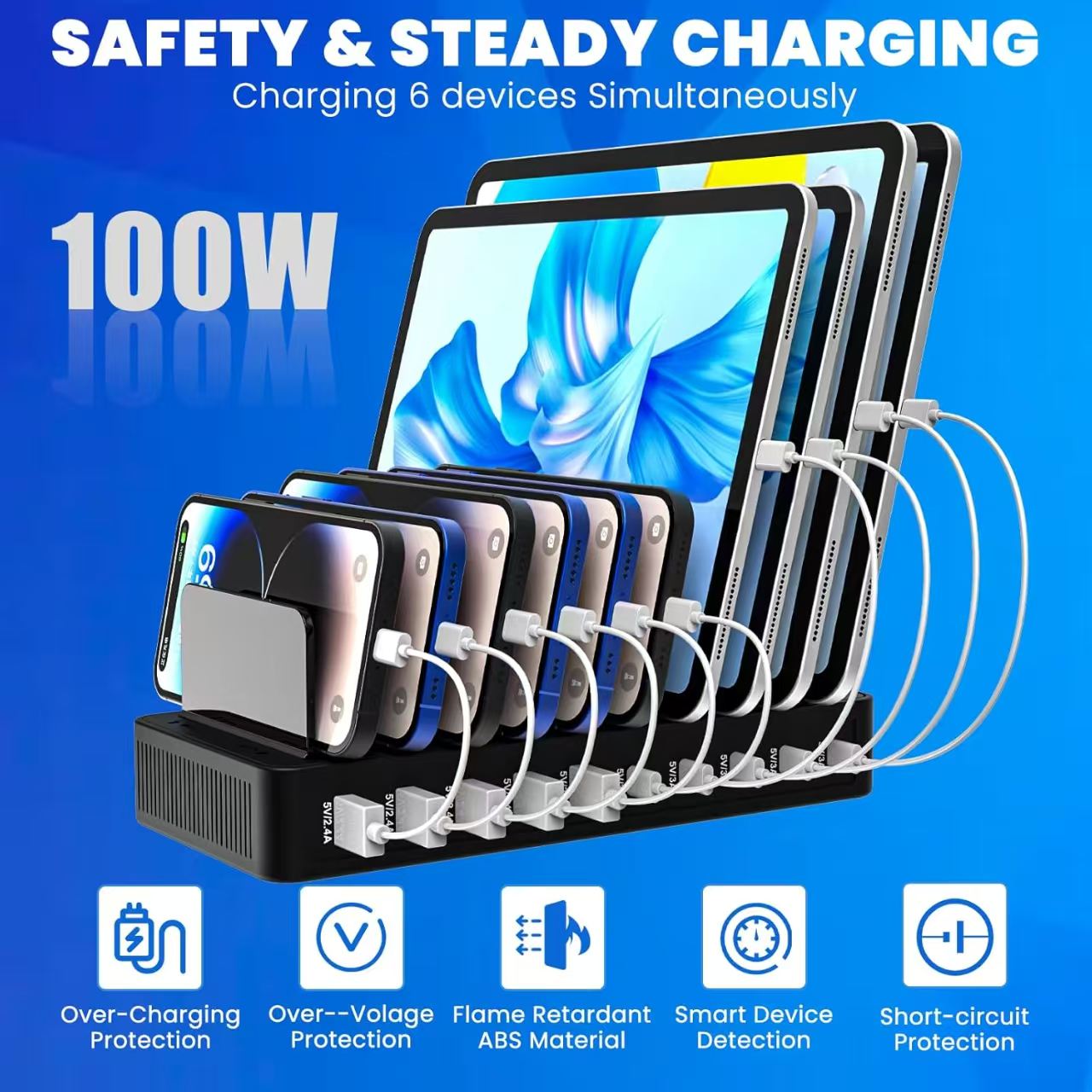 100W Multi-Functional Charger  - огляд і ціна Home Office Vivo