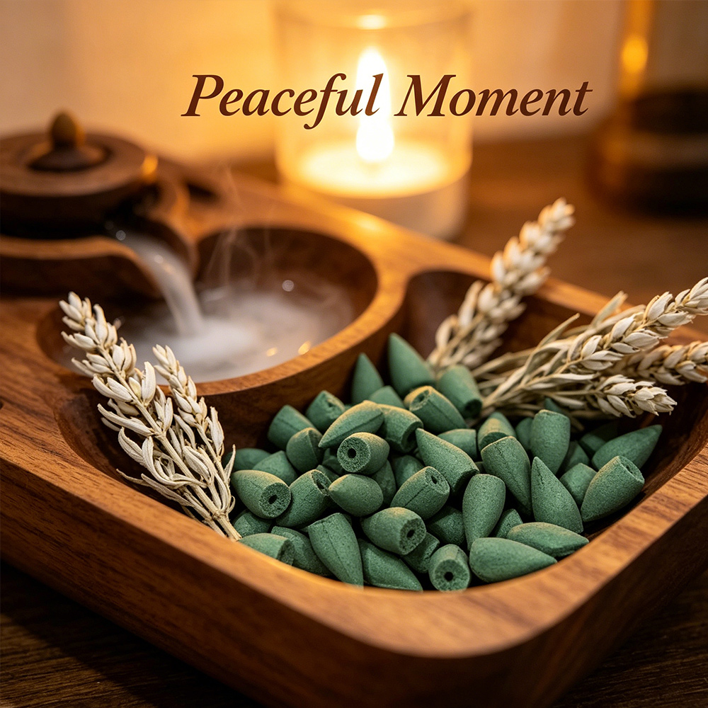 White Sage Scented Backflow In - огляд і ціна Home Office Guest Room