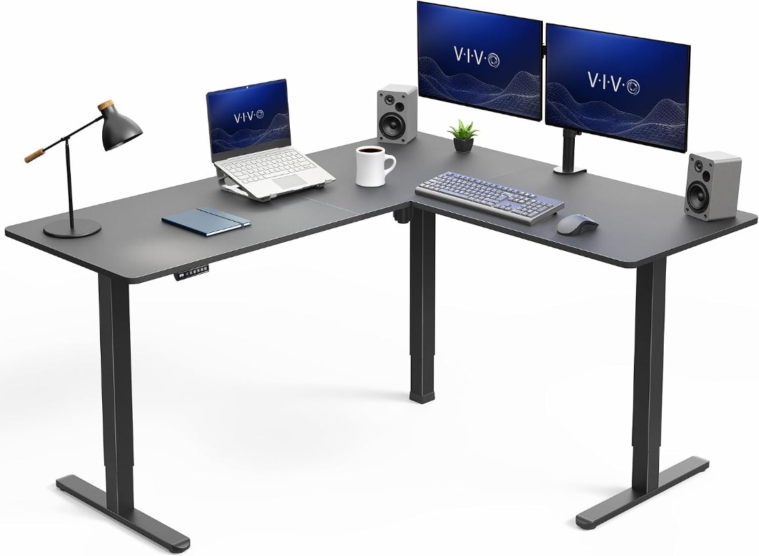 VIVO Corner Standing Desk Reve - огляд і ціна Home Office Vivo
