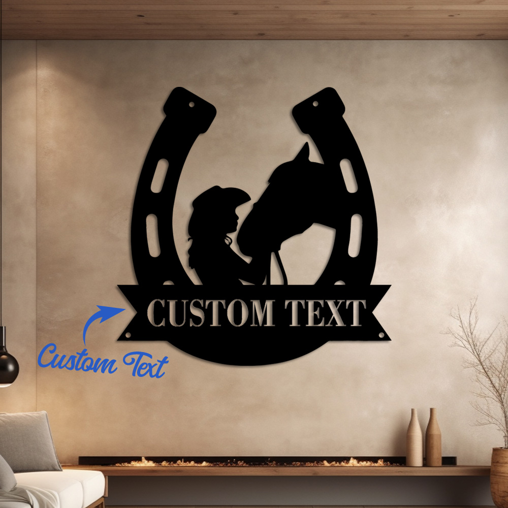 1pc Fashion Customized Horsesh - огляд і ціна Home Office In Living Room