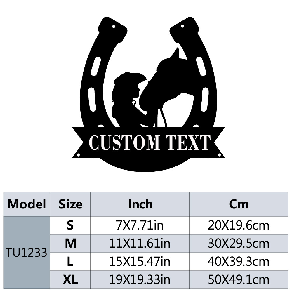 1pc Fashion Customized Horsesh - огляд і ціна Home Office In Living Room