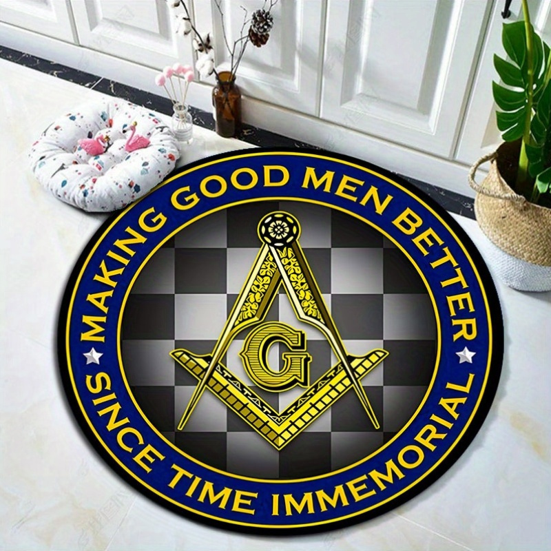 Freemason Square Compass G Log - огляд і ціна Home Office Rug