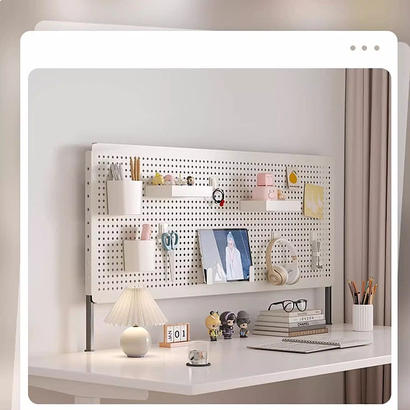 Vertical Pegboard Desk Organiz - огляд і ціна Home Office In Living Room