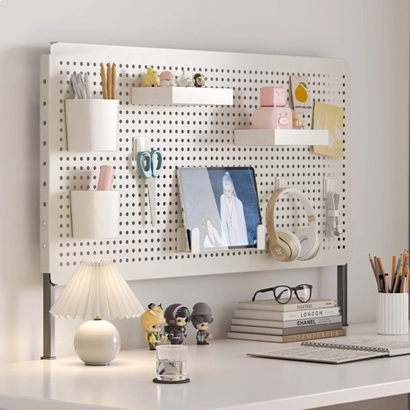 Vertical Pegboard Desk Organiz - огляд і ціна Home Office In Living Room