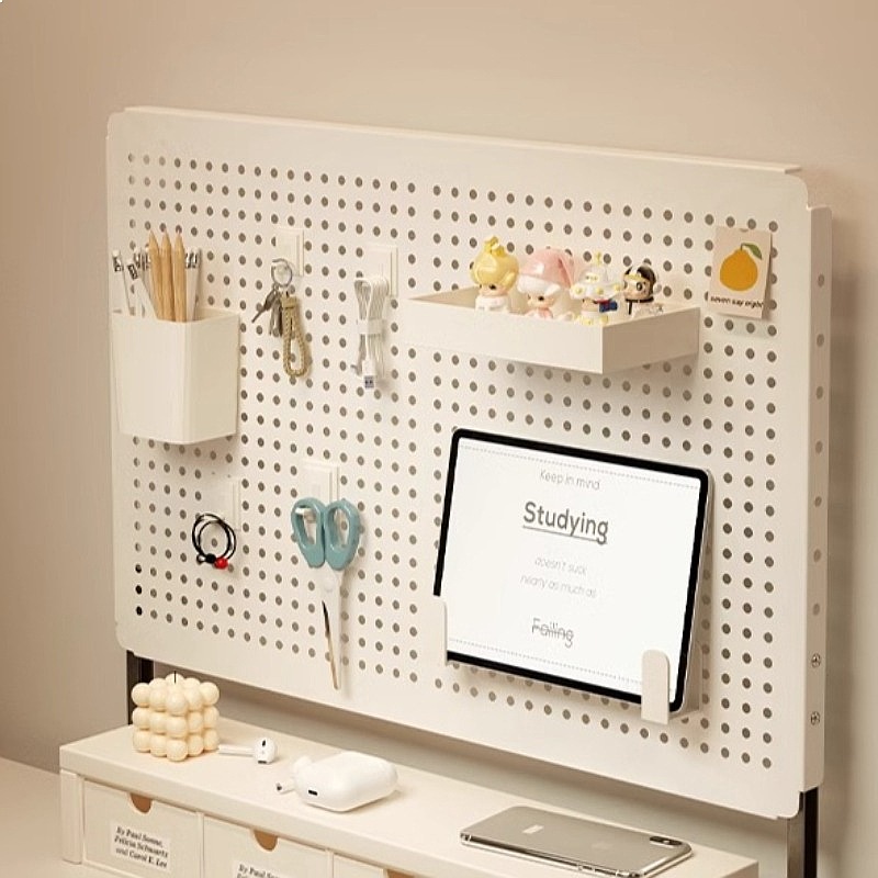 Vertical Pegboard Desk Organiz - огляд і ціна Home Office In Living Room