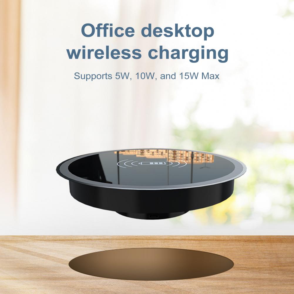Wireless Charger Desktop Embed - огляд і ціна Desk Charging Station