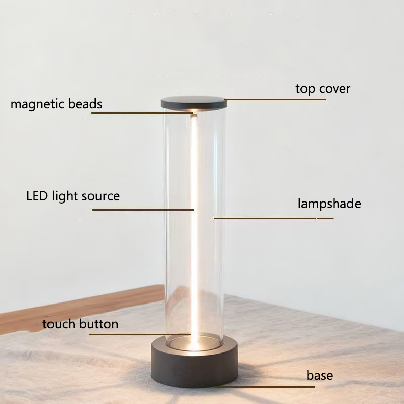 Wireless Portable LED Desk Lam - огляд і ціна Desk Lamp Led
