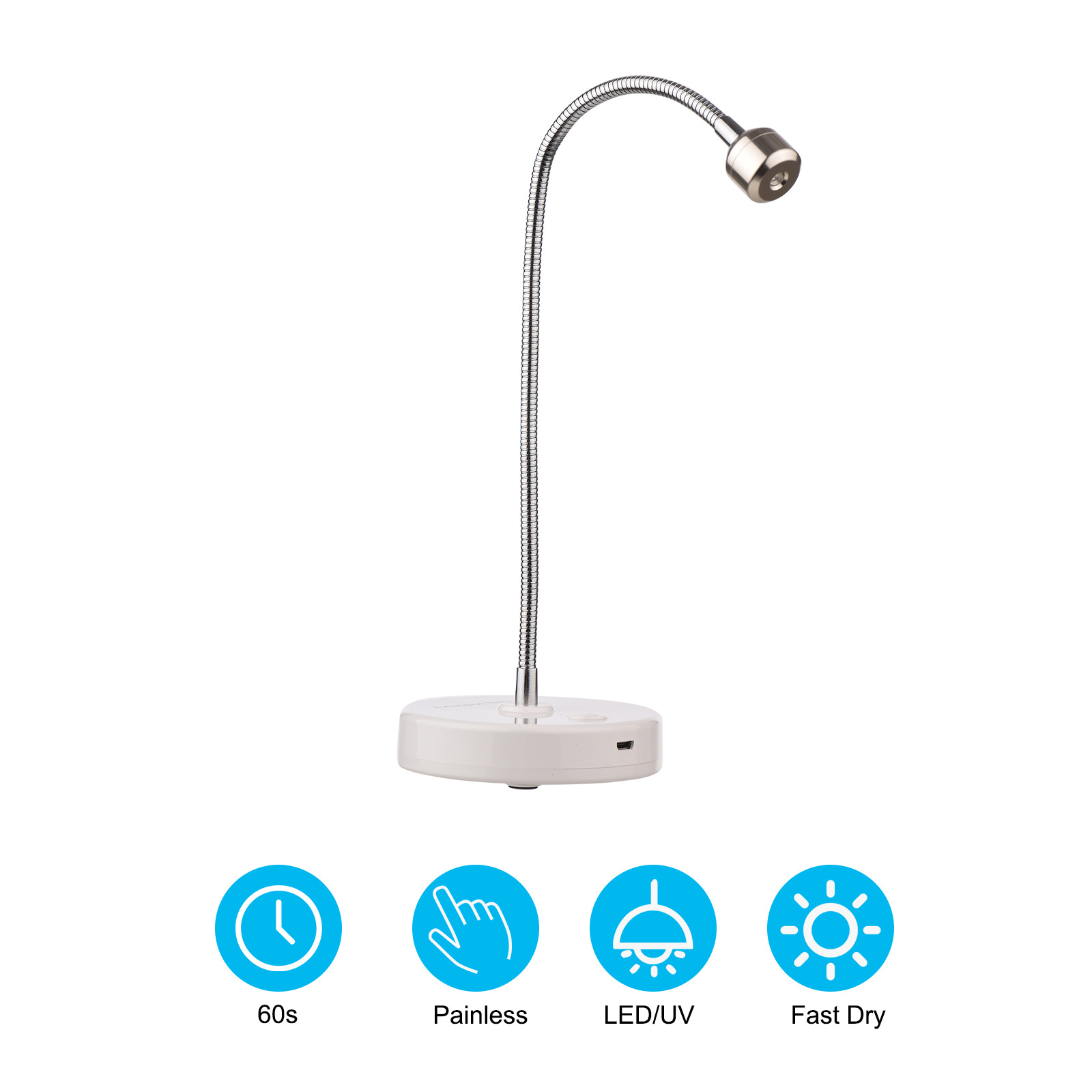 Nail light therapy lotus lamp  - огляд і ціна Desk Lamp Led