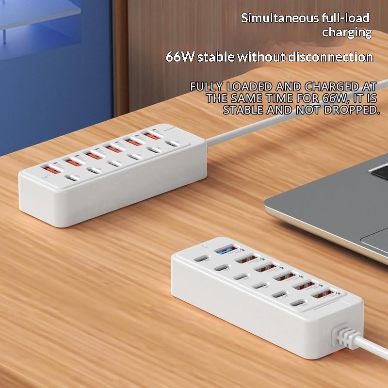 12 In 1 Power Strip Multi Port - огляд і ціна Desk Charging Station