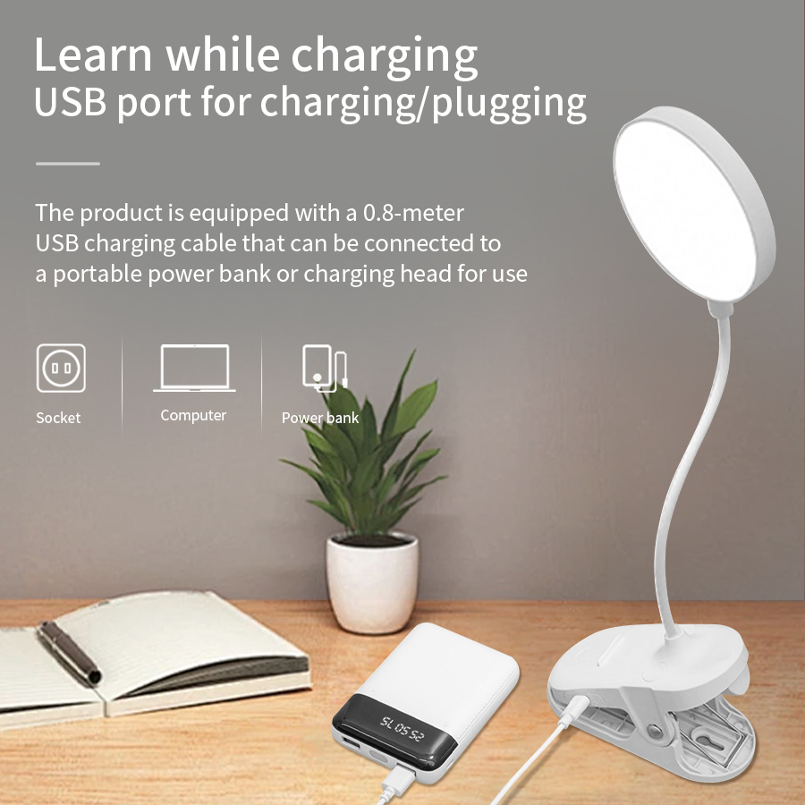 LED Clip Desk Lamp 360° Flexib - огляд і ціна Desk Lamp Led