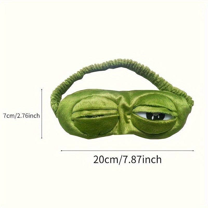 Sleep Eye Mask 3D Cute Frog Fu - огляд і ціна Home Office Inspiration