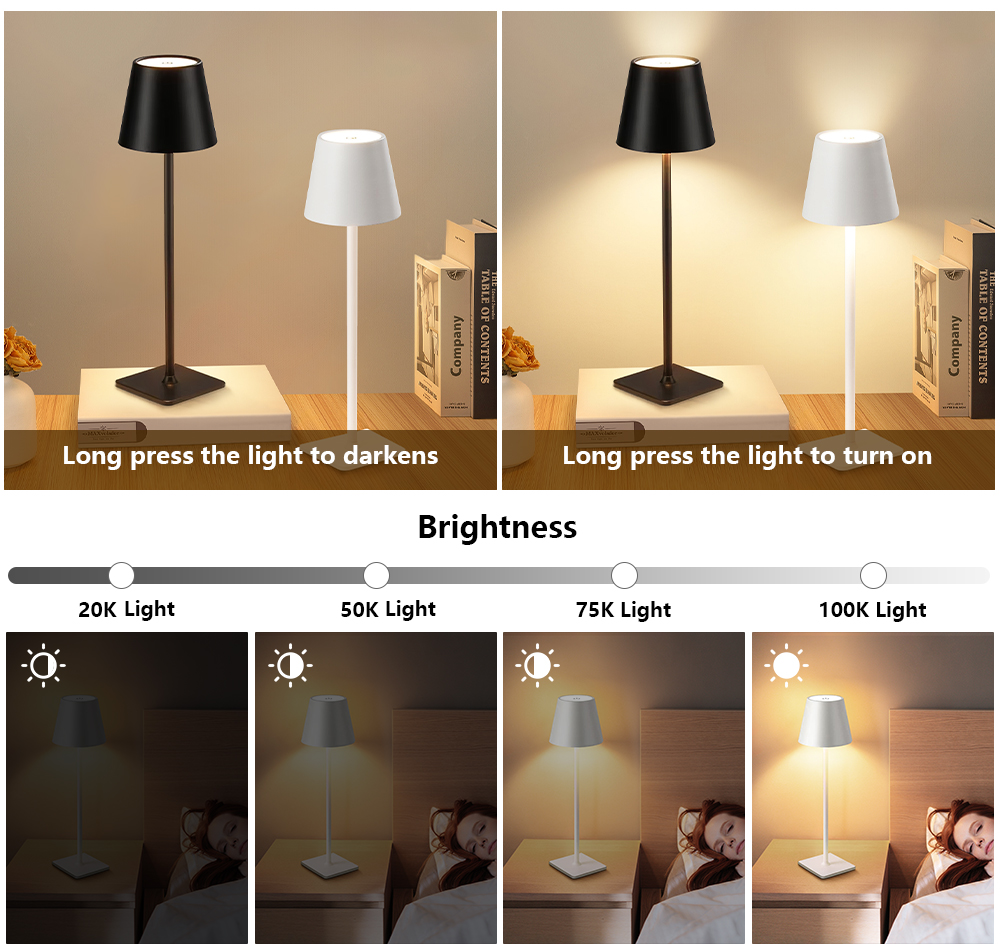 LED Rechargeable Desk Light Wi - огляд і ціна Desk Lamp Led